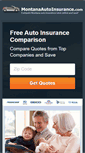 Mobile Screenshot of montanaautoinsurance.com